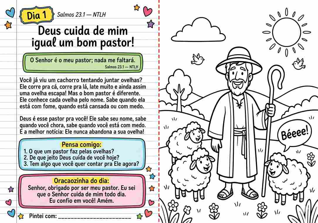 Arte do devocional — Dia 1