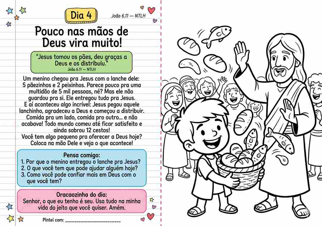 Arte do devocional — Dia 4