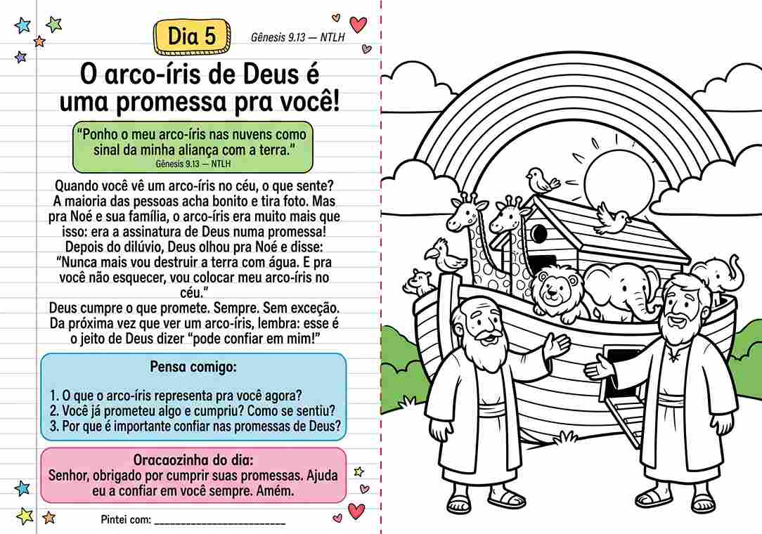 Arte do devocional — Dia 5